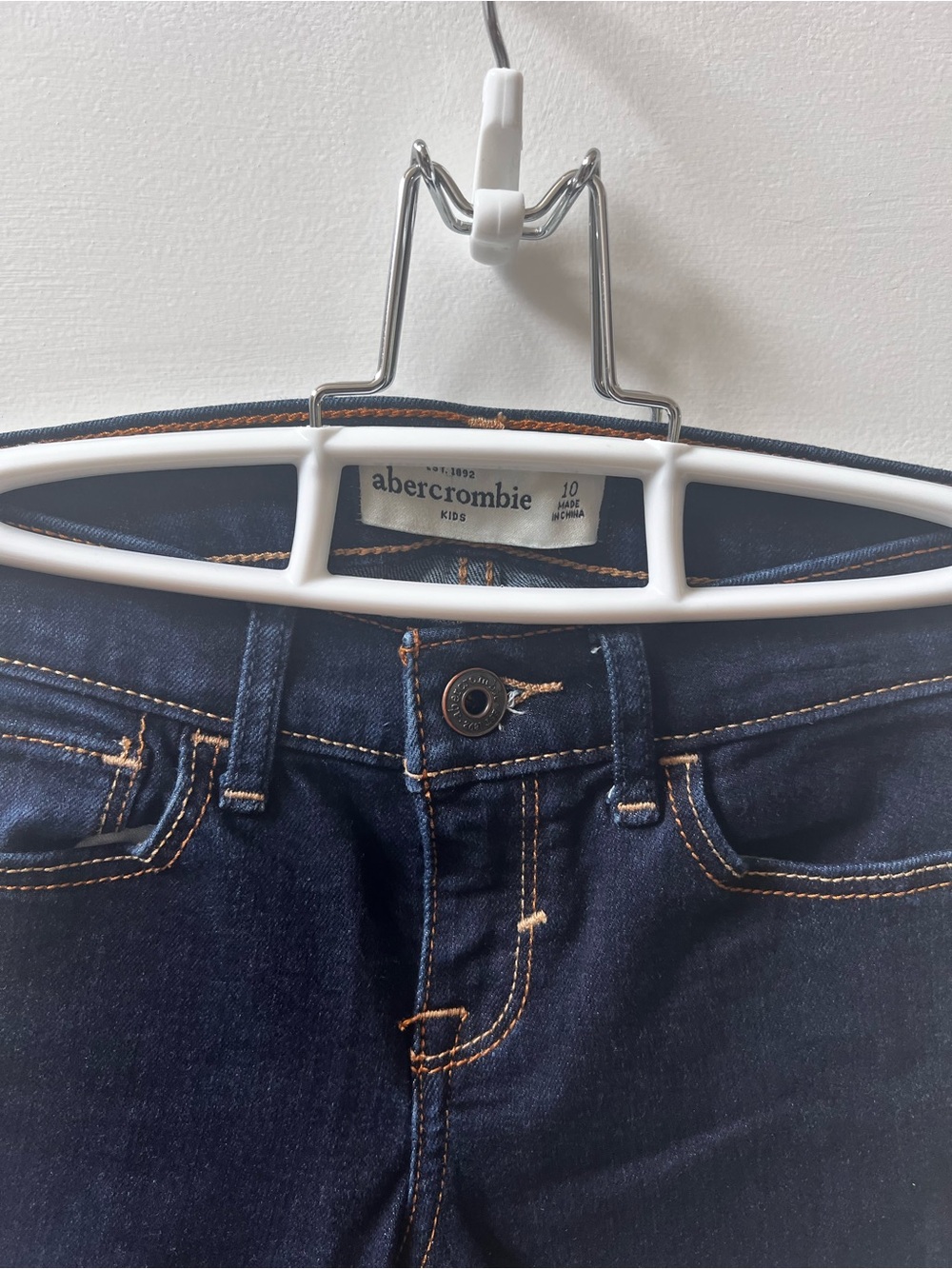 Abercrombie & Fitch Navy Skinny Jeans